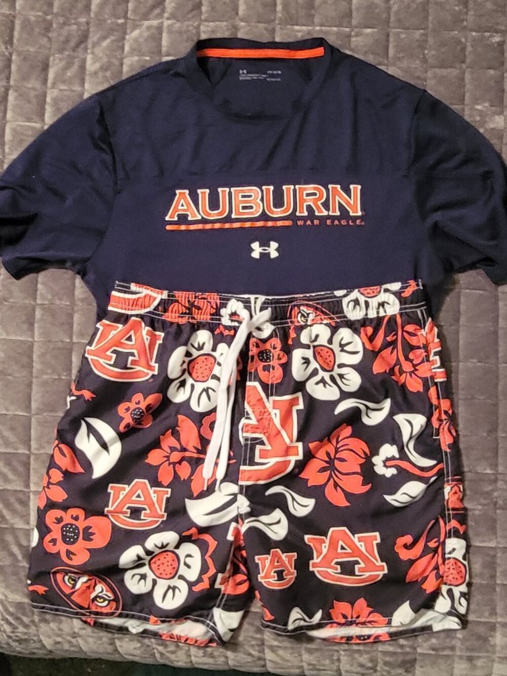 Auburn Bundle - Performance T-Shirt with Swimsuit